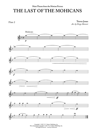 Last Of The Mohicans (main Theme)
