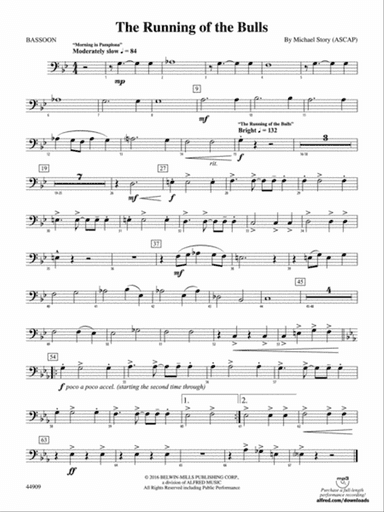 The Running of the Bulls: Bassoon