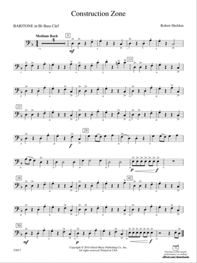 Construction Zone: (wp) B-flat Baritone B.C.