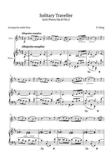 Lyric Pieces Op.43 No.2