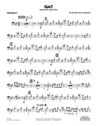 GMT (Greenwich Mean Time) - Trombone 3