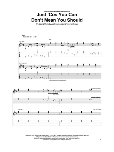 Just 'Cos You Can Don't Mean You Should