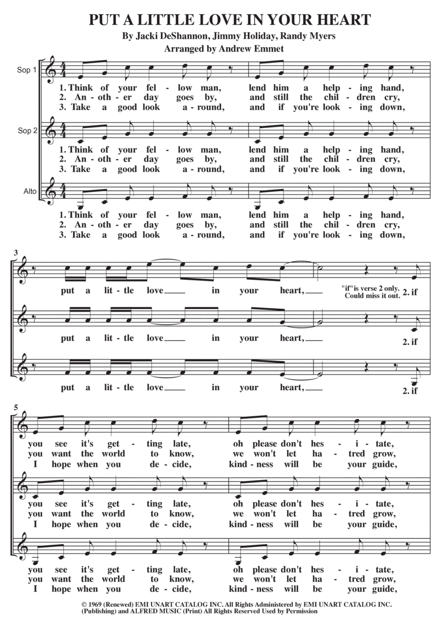 Put A Little Love In Your Heart