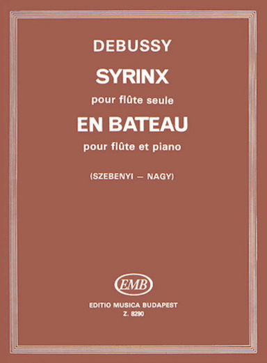 En Bateau for Flute & Piano, Syrinx for Flute Solo