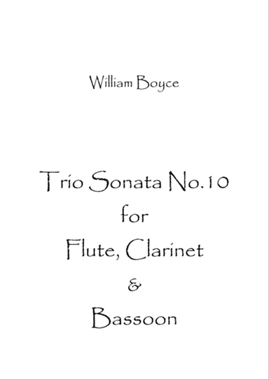 Trio Sonata No.10