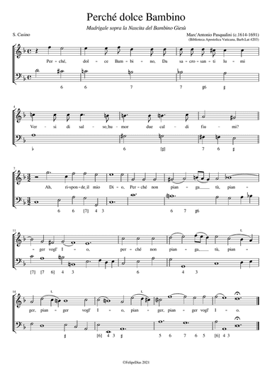 Perché dolce Bambino