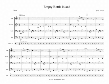 Empty Bottle Island for Steel Band