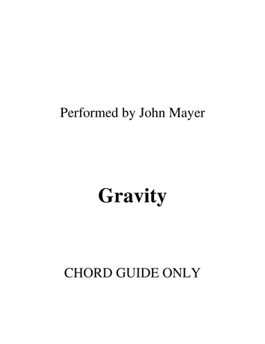 Gravity