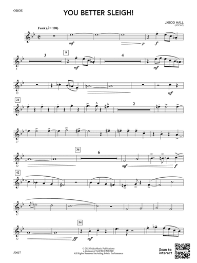 You Better Sleigh!: Oboe