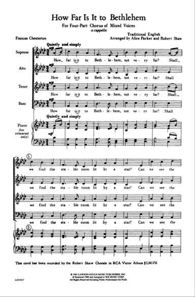 How Far Is It to Bethlehem