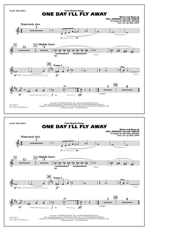 One Day I'll Fly Away (from Moulin Rouge) (arr. Michael Brown) - 3rd Bb Trumpet