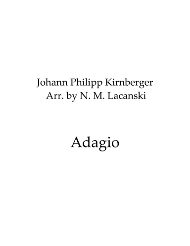 Adagio