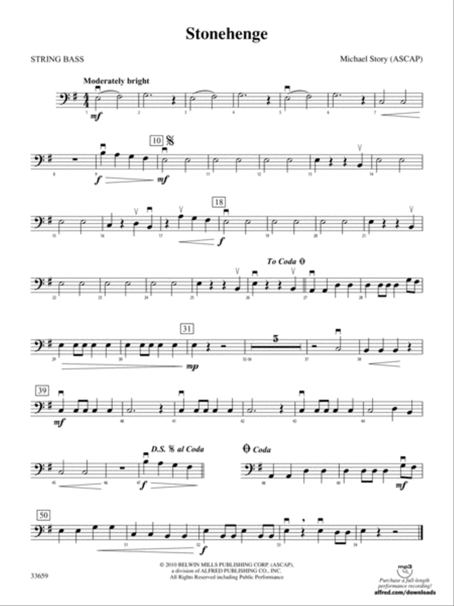 Stonehenge: String Bass