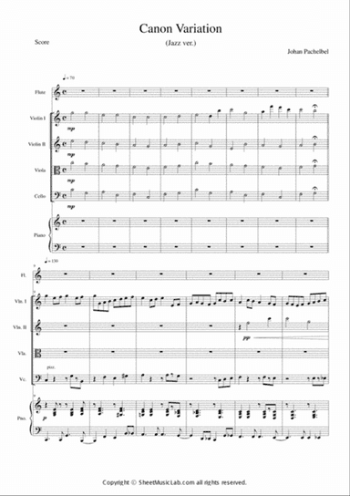Canon Variation (Jazz Version)
