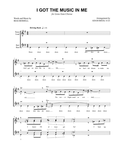 I Got The Music In Me