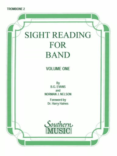 Sight Reading for Band, Book 1