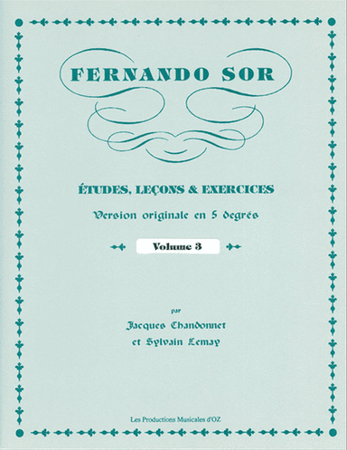 Études, leçons et exercices, vol. 3
