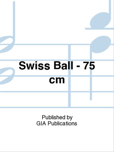 Swiss Exercise Ball - 75 cm