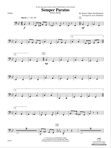 Semper Paratus: Tuba