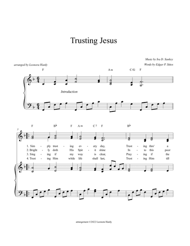 Trusting Jesus