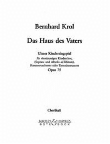 Das Haus des Vaters op. 75