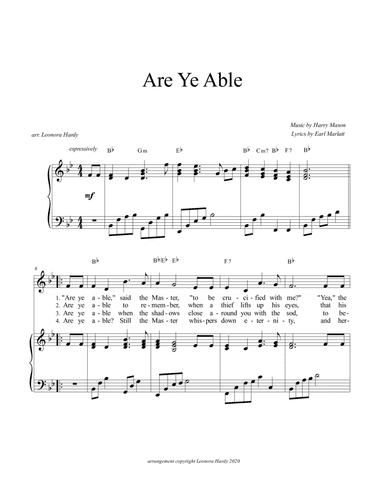 Are Ye Able