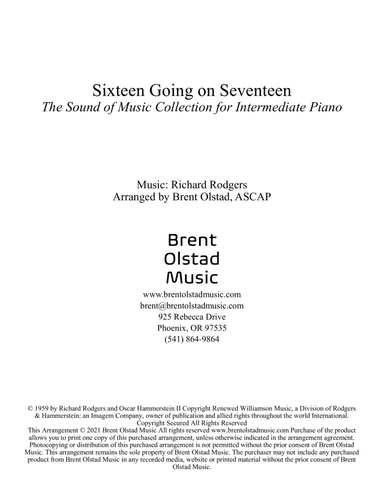 Sixteen Going On Seventeen