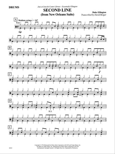 The Second Line: Drums