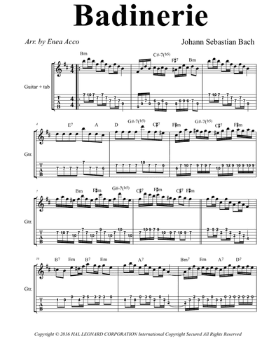Badinerie (suite No. 2)