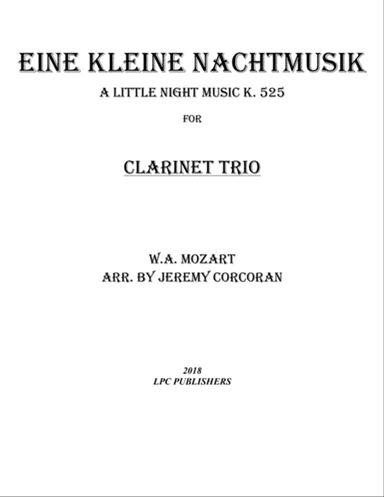 Eine Kleine Nachtmusik for Three Flutes