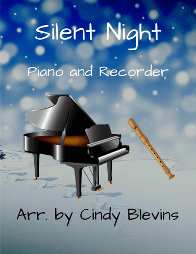 Silent Night, Piano and Recorder