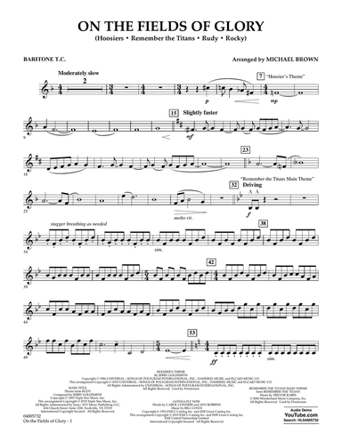 On the Fields of Glory - Baritone T.C.