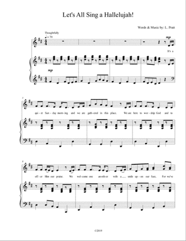 Let's All Sing a Hallelujah!