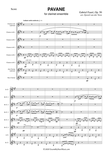 Pavane, op. 50
