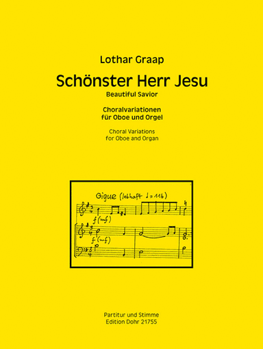 Schönster Herr Jesu -Choralvariationen für Oboe und Orgel-