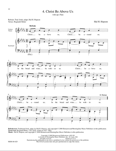 Christ Be Above Us (Downloadable)
