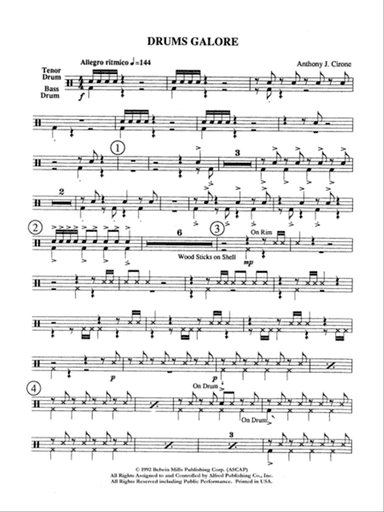 Drums Galore: TD