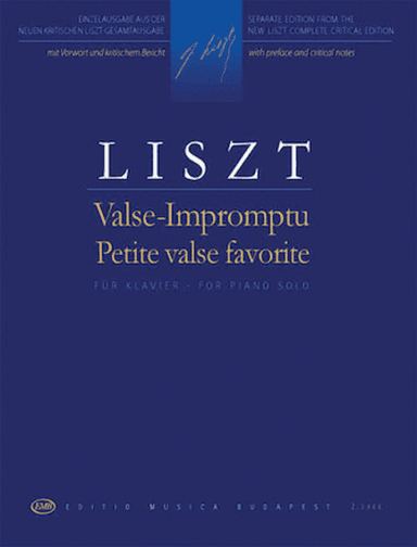Valse-Impromptu: Petite valse favorite