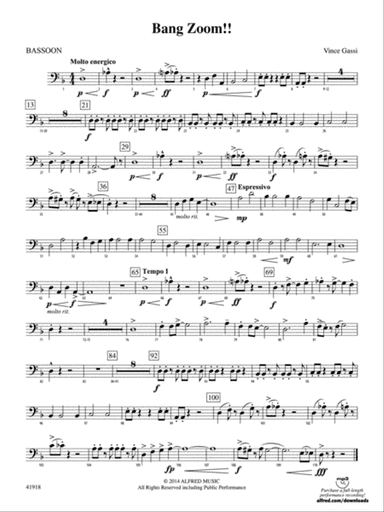 Bang Zoom!: Bassoon
