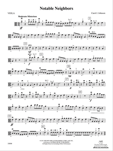 Notable Neighbors: Viola