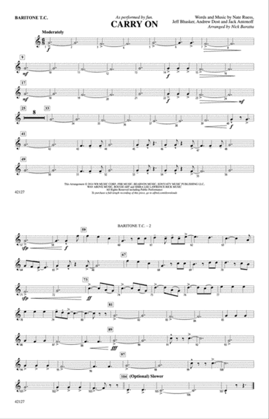 Carry On: Baritone T.C.