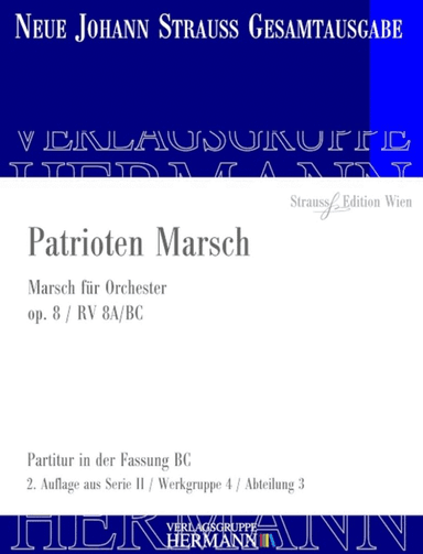Patrioten Marsch Op. 8 RV 8A/BC