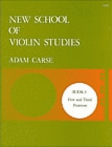 New School Of Violin Studies Book 3