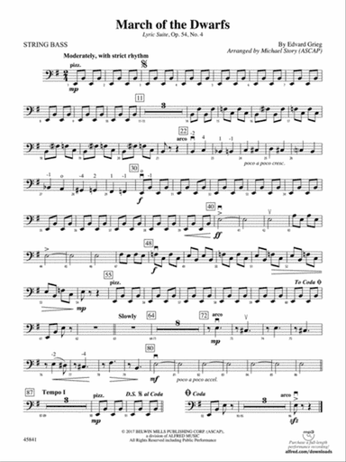March of the Dwarfs: String Bass