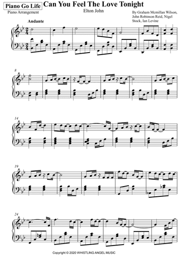 Can You Feel The Love Tonight