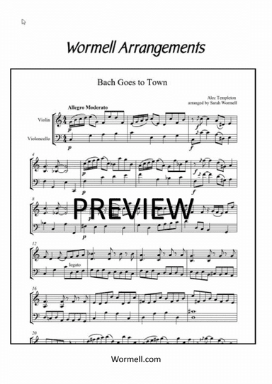 Bach Goes To Town