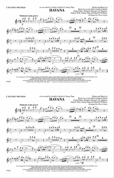 Havana: Flute
