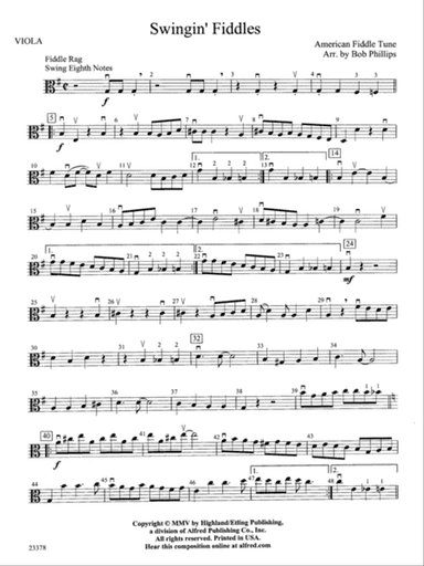 Swingin' Fiddles: Viola