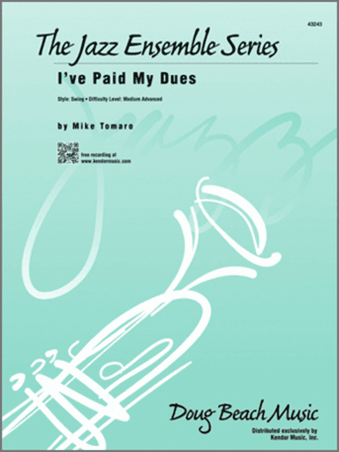 I've Paid My Dues (Full Score)