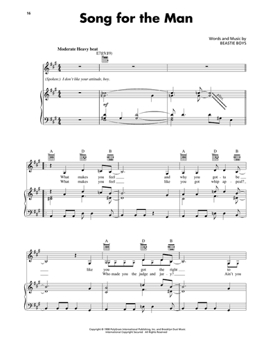 Song For The Man